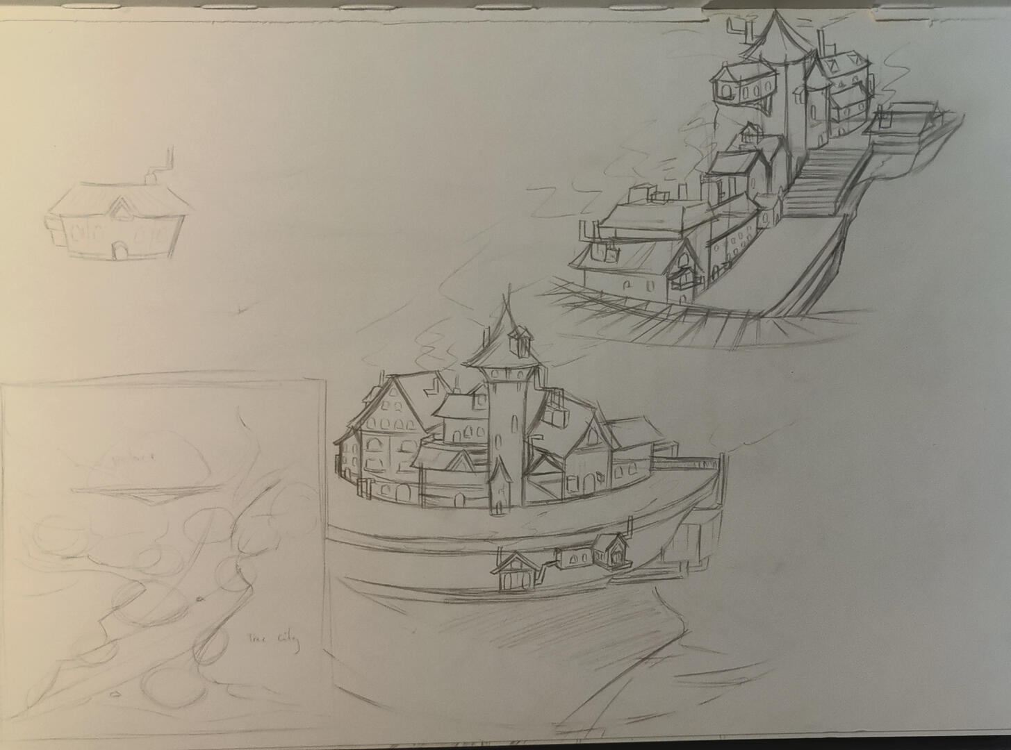 Tree city house/street design