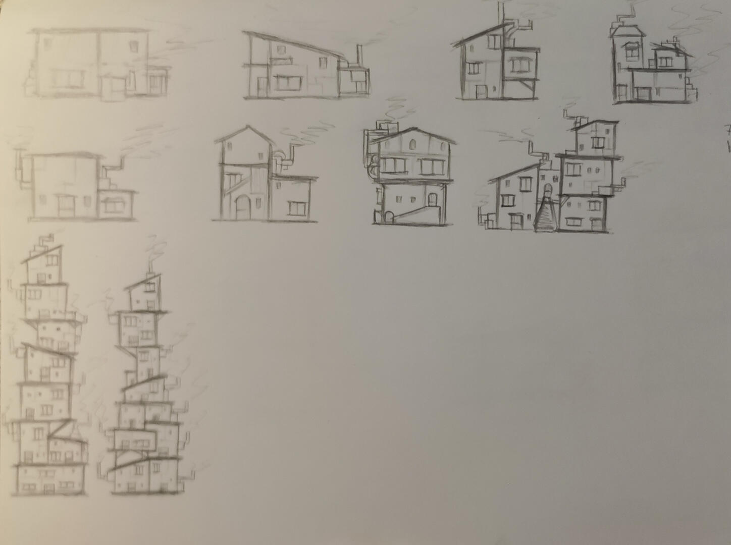 Slum house design concept