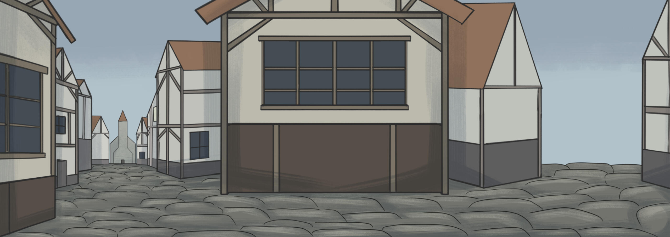 Town background
